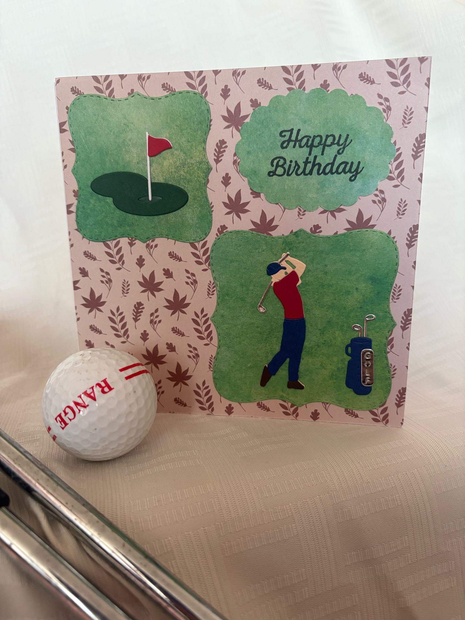 Golf Birthday Card