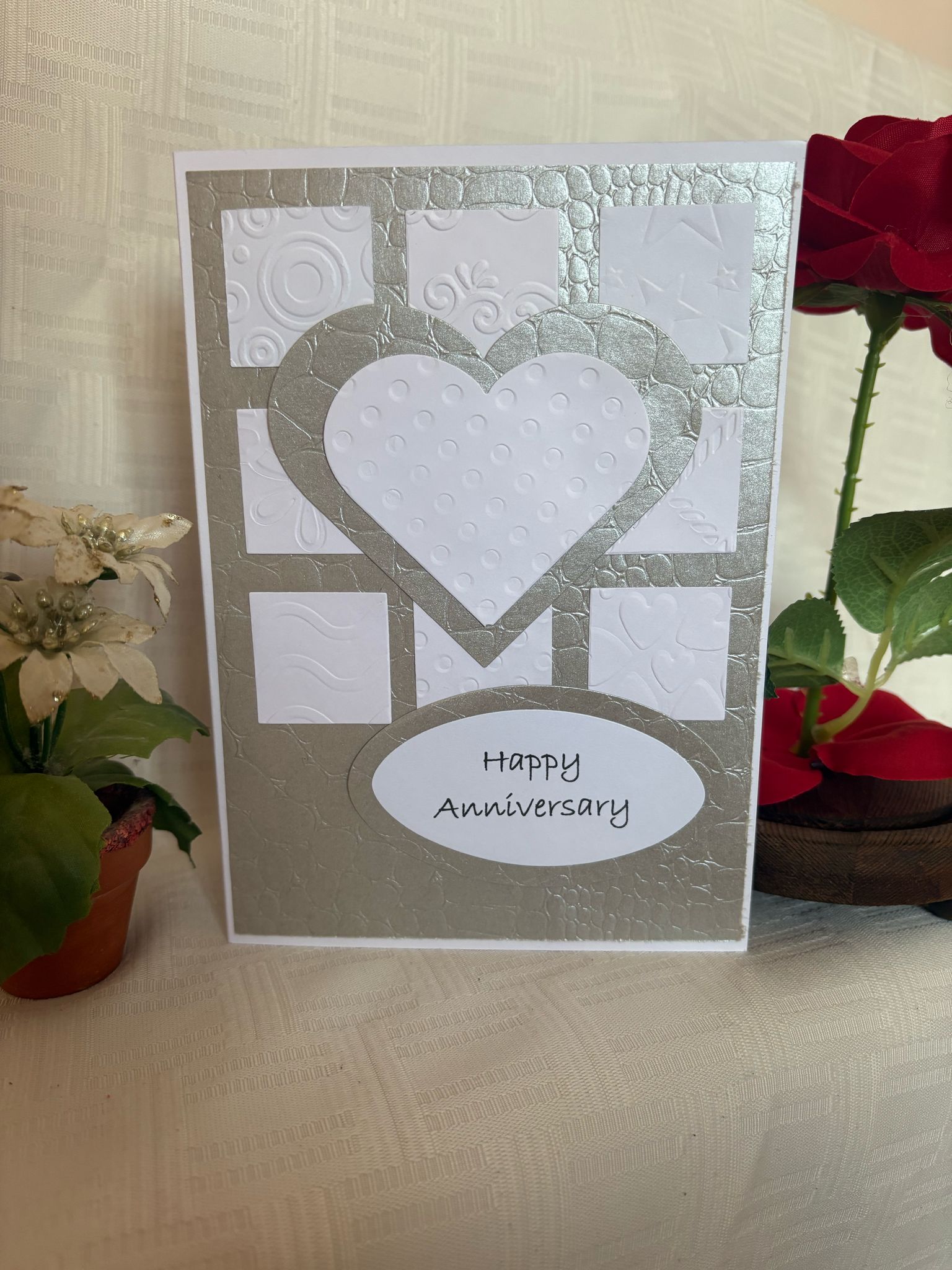 Heart Anniversary Card