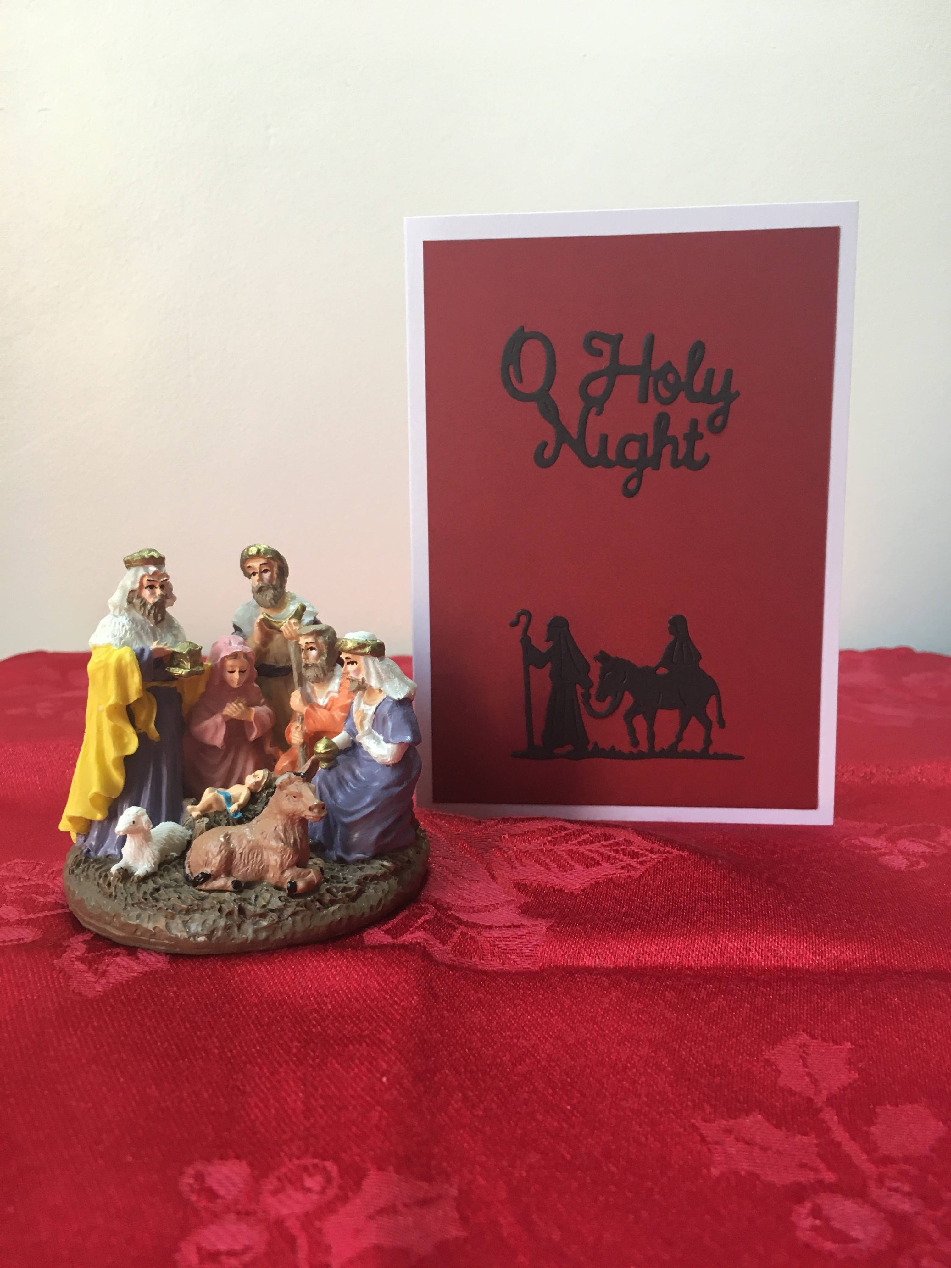 O Holy Night Mary Joseph Card
