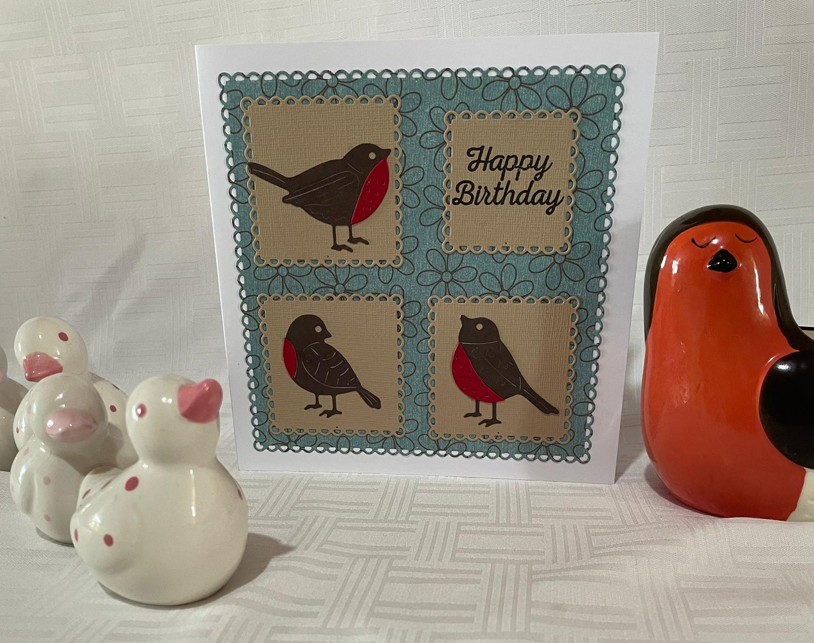 Robin Birthday Card