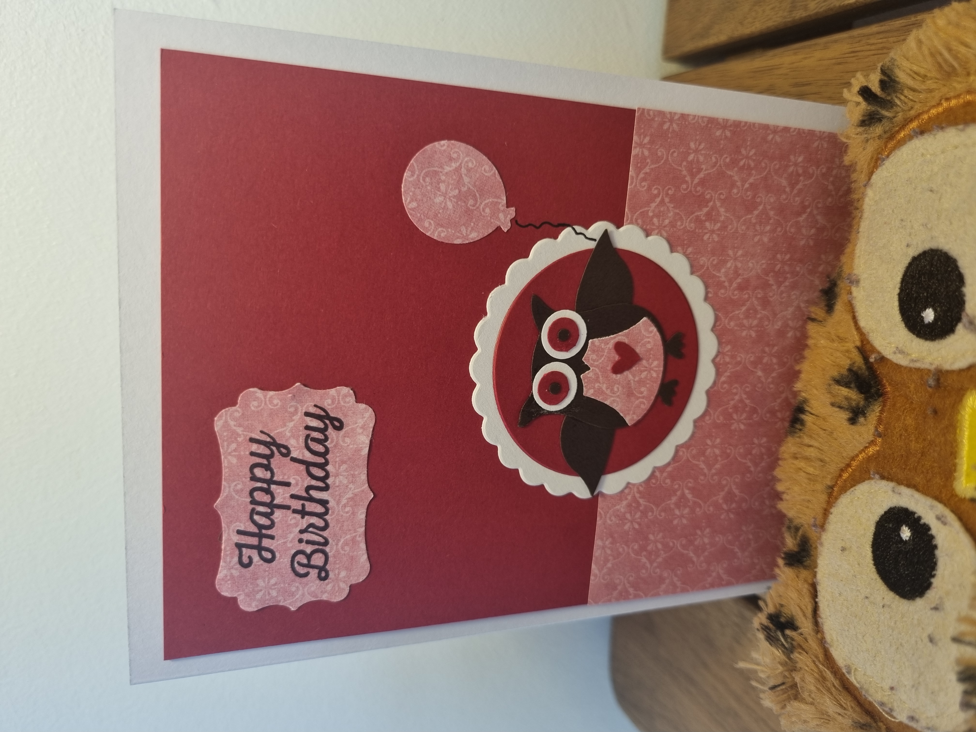 Love Owl Birthday Card