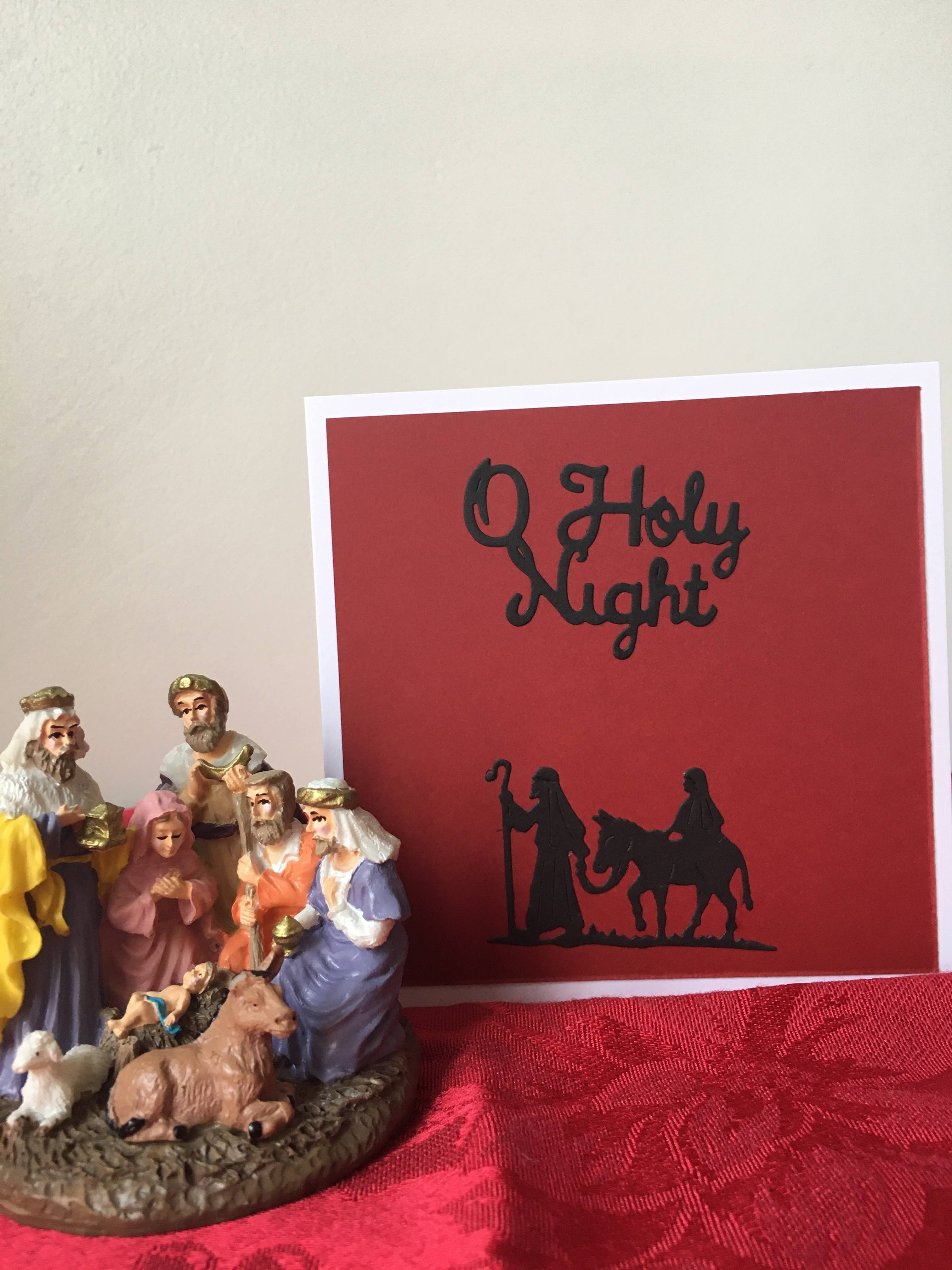 O Holy Night Mary Joseph Card