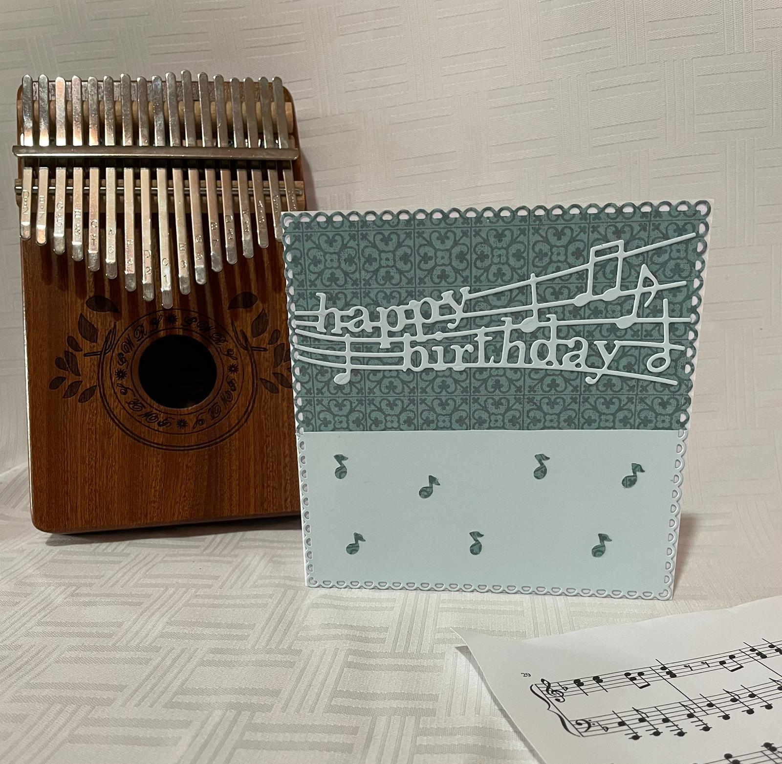 Music Birthday Card