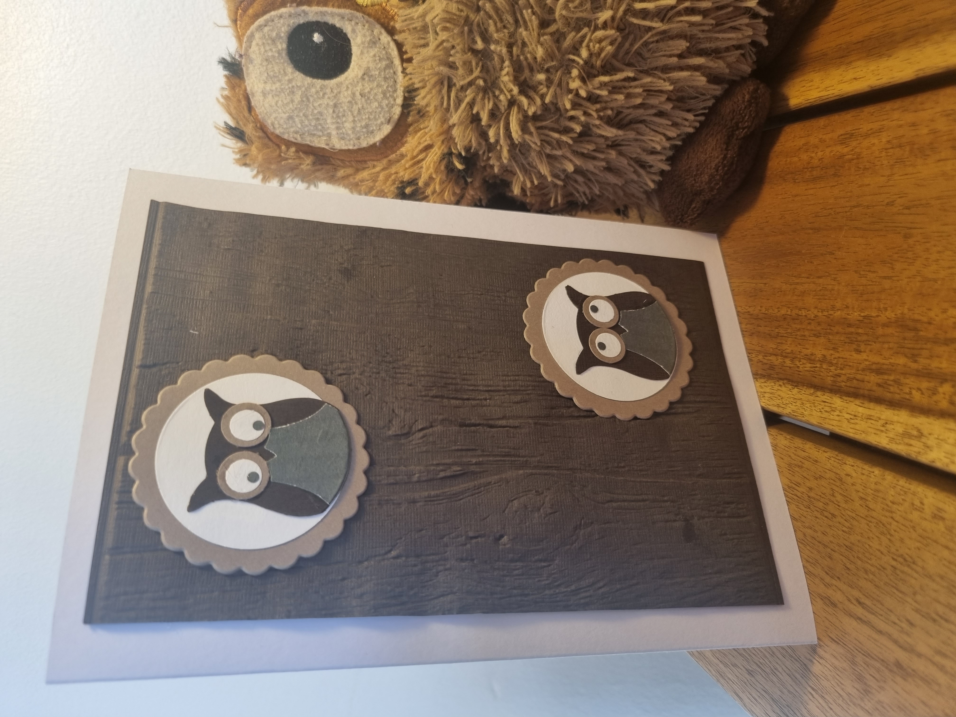 Two Owl Birthday Card