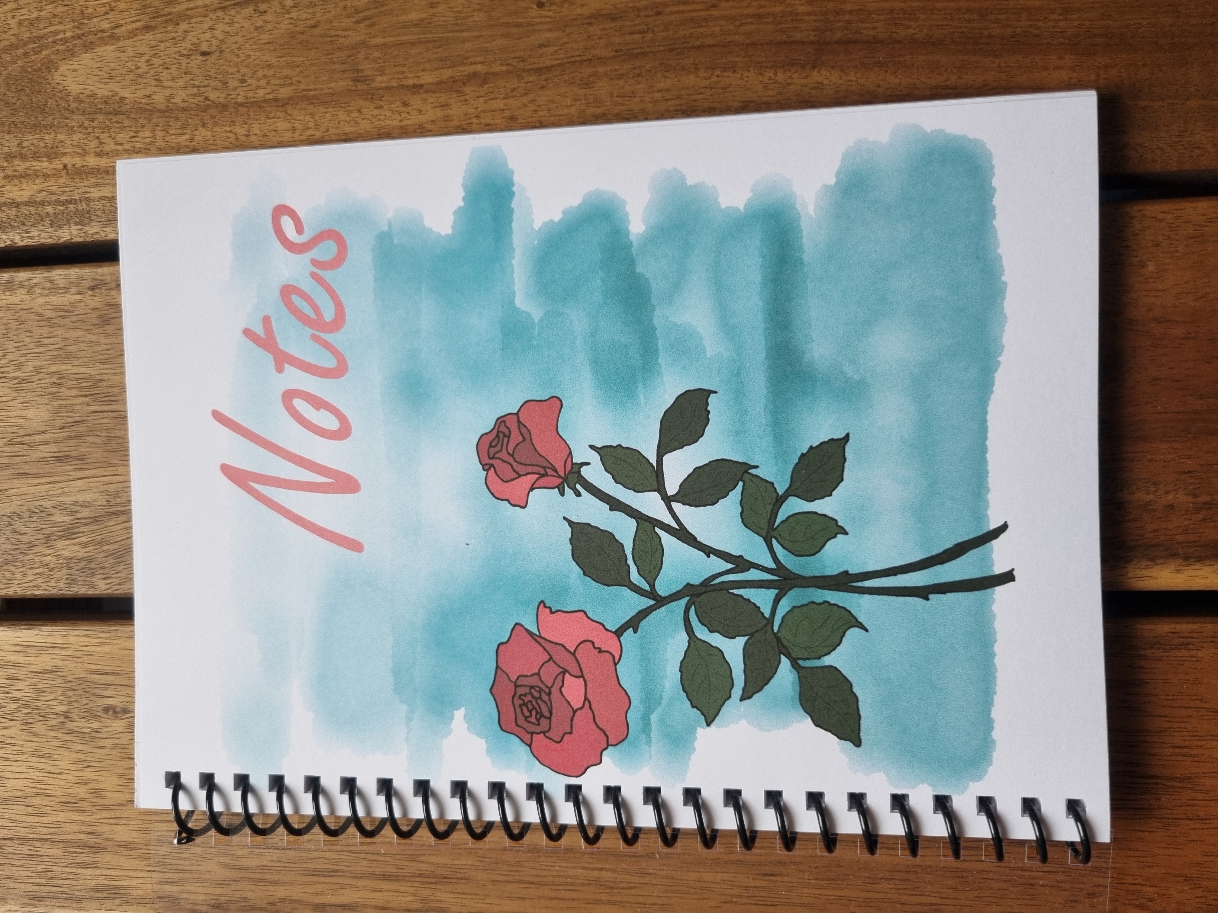 Rose Notebook